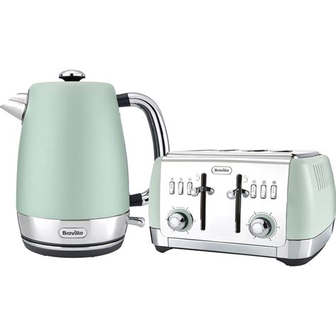 Breville Strata Collection Kettle and Toaster Bundle - Green Homeware | TheHut.com