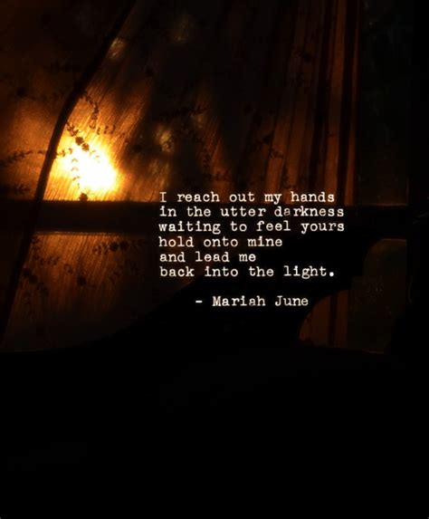 Darkness and Light - A Poem by Mariah June - Mariah June