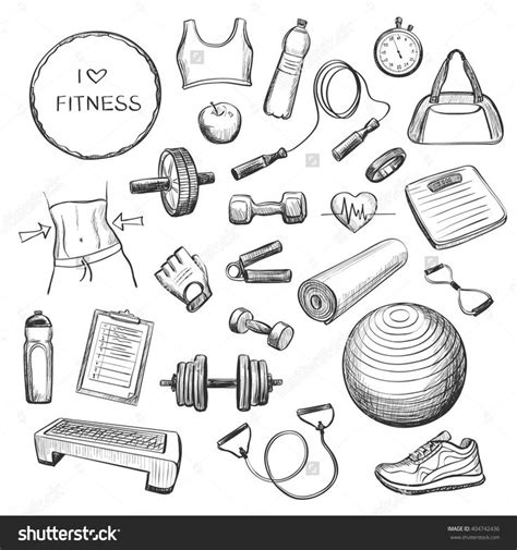 Physical Fitness Drawing at GetDrawings | Free download