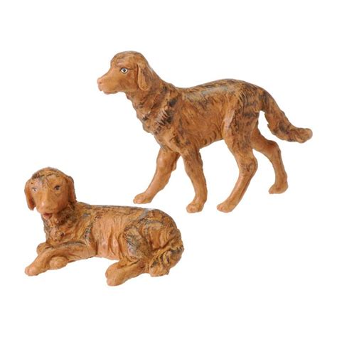 Fontanini Dog Set of 2 | Leaflet Missal