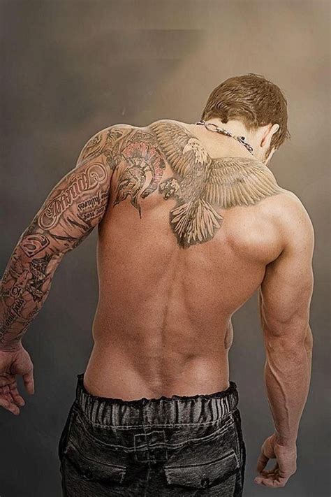 Tattoo Ideas for Men - Eagle tattoos - Every good soldier has one. This is a perfect example of ...