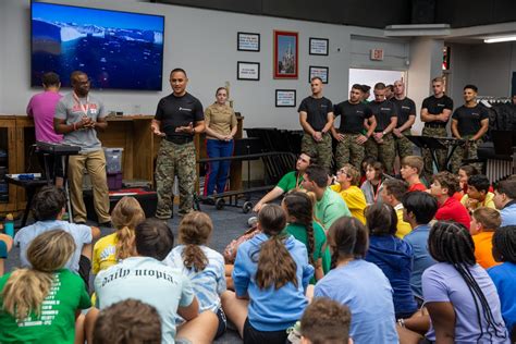 DVIDS - Images - Marine musicians visit Archbishop Rummel High School ...