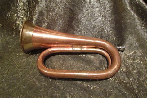 1940's Bugle Military Bugle Copper & Brass Bugle Vintage Bugle Vintage ...