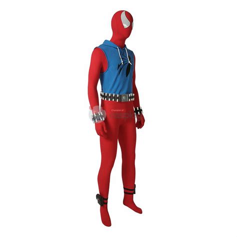 Scarlet Spider Man Costume Ben Reily Cosplay Costume - CCosplay.com