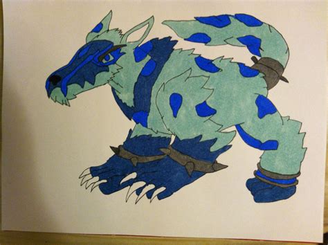 Fakemon: Dark ice wolf by Murlocoverlord on DeviantArt