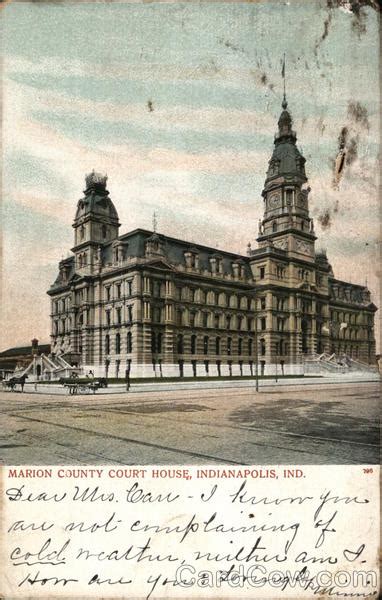 Marion County Court House Indianapolis, IN Postcard