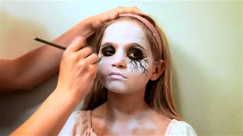 Halloween Make Up Zombie-Ghost Tutorial | Zombie bride makeup, Kids ...