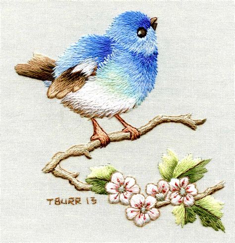 NEEDLE PAINTING EMBROIDERY_BIRDS | Joy Design Studio