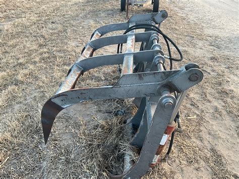 Skid Steer Grapple Fork Attachment BigIron Auctions