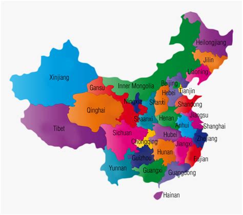 China Map For Kids