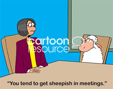 Sheepish - Cartoon Resource