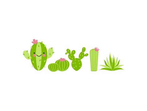 SVG CLIPART Straight Cactus Border Cutting Machine Art - Etsy Canada