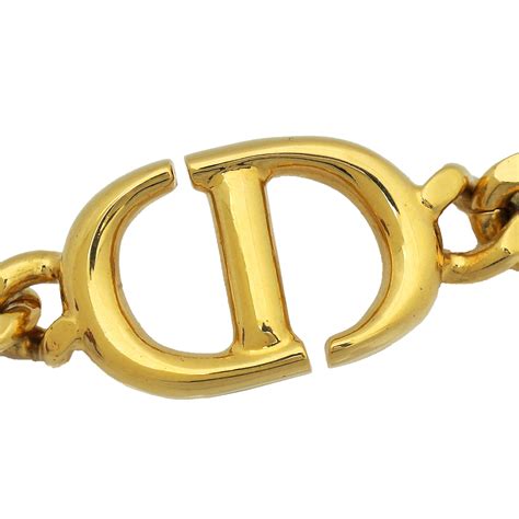 Christian Dior Gold Finish 30 Montaigne Bracelet – THE CLOSET