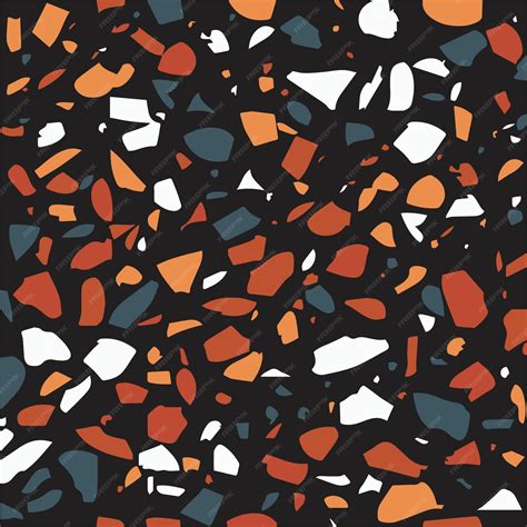 Premium Vector | Terrazzo seamless patterns terrazzo floor pattern ...