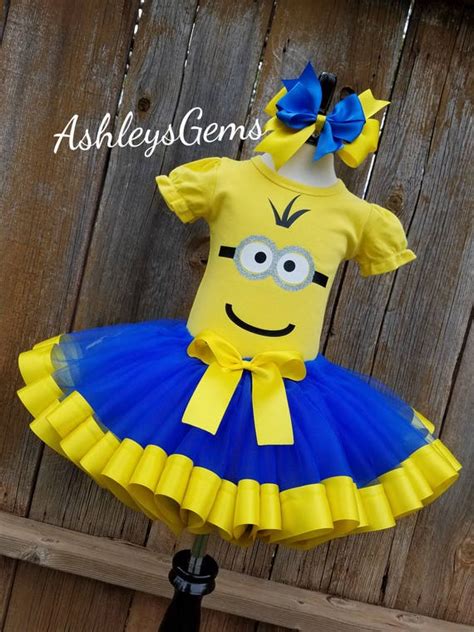 Minion Birthday Outfit Minion Costume Minion Birthday Dress