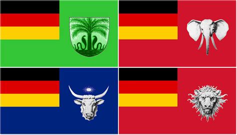 Alternate German Commonwealth of Africa Flags by 3D4D on DeviantArt