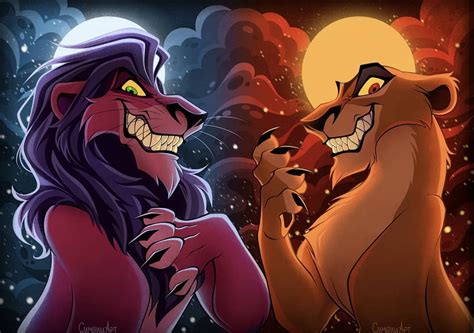 Lion King Scar And Zira