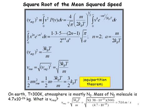 Fine Beautiful Root Mean Square Velocity Derivation Pdf What Is ...