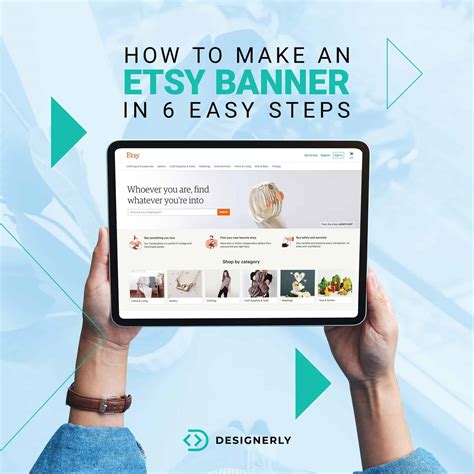 How to Make an Etsy Banner in 6 Easy Steps - Designerly