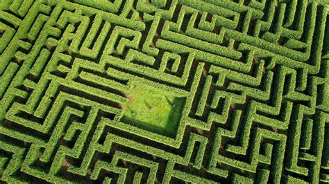 aerial view, Labyrinth, Maze Wallpapers HD / Desktop and Mobile Backgrounds