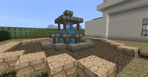 Fountain Design Tutorial Minecraft Map