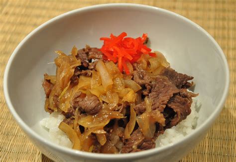 Gyudon (牛丼), Japanese Beef Rice Bowl | Japanese beef, Gyudon, Beef and rice