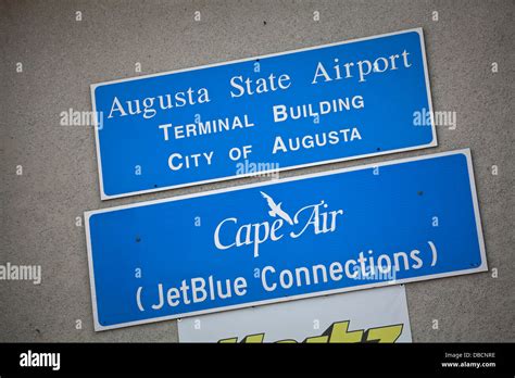 Augusta State Airport is pictured in Augusta, Maine Stock Photo - Alamy