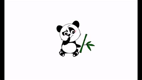 Animated Moving Panda