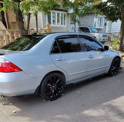 Honda Accord 2007 Black Rims