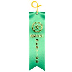 STRB31C - Honorable Mention Stock Carded Ribbon