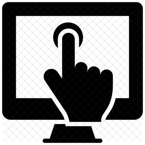 Touch Screen Icon at Vectorified.com | Collection of Touch Screen Icon ...