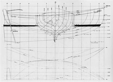 Flicka Lines plan. A very capable 20 footer by Fred Bingam. | Boats | Pinterest | Boating and ...