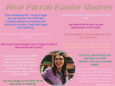 Amy Farrah Fowler Quotes. QuotesGram