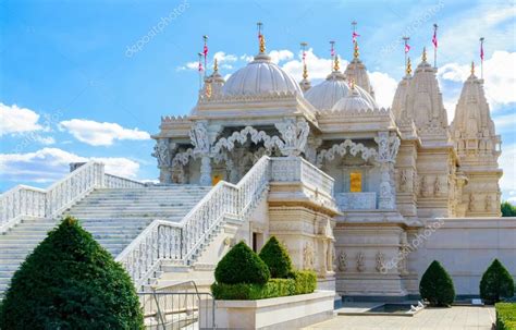 Hindu Temple in Neasden London — Stock Photo © VictorHuang #130701380