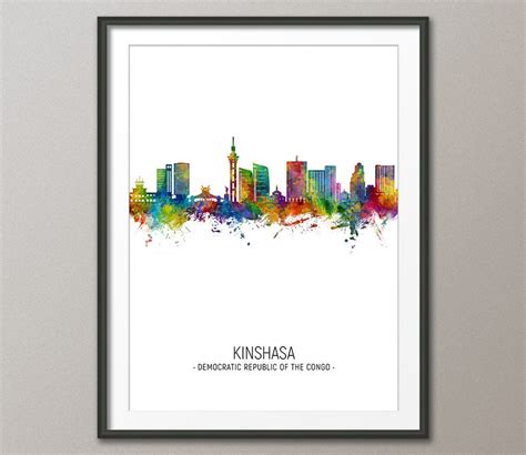 Kinshasa Skyline, Kinshasa Democratic Republic of the Congo Cityscape ...