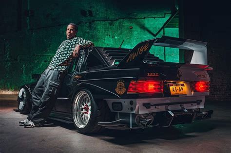 A$AP Rocky показал свою красотку: Кастомный Mercedes-Benz 190E из NFS ...