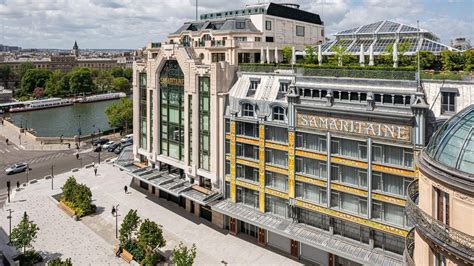 La Samaritaine, flagship of Parisian art nouveau architecture re-opened its doors yesterday ...