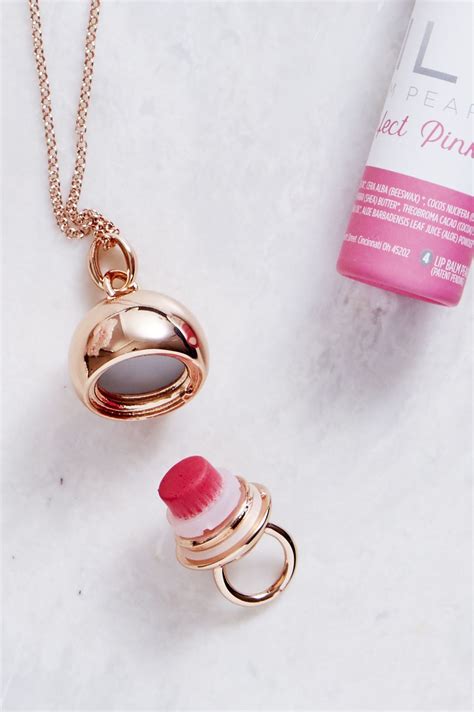 Lip Balm Necklaces | Lip balm, The balm, Gold lips