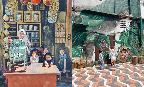 Street Art: Walk Down These 12 Mural Lanes In Malaysia - Zafigo