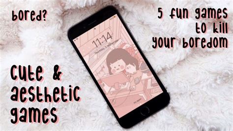 cute & aesthetic games for ios & android to play when bored! (offline ...