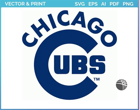 Chicago Cubs - Wordmark Logo (1979) - Baseball Sports Vector SVG Logo in 5 formats