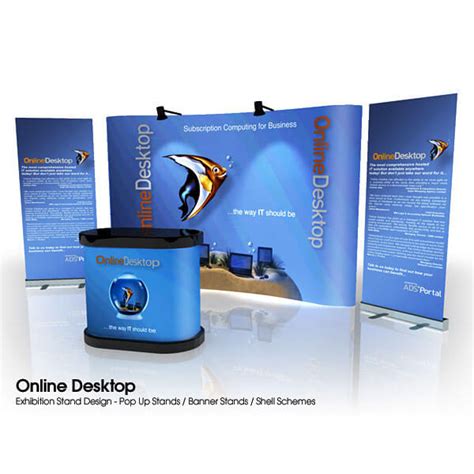 Pop Up Stand Design Service, Exhibition Pop Up Display Graphics