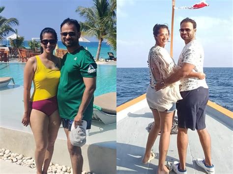 Sharmishtha Raut and Tejas Desai enjoy their honeymoon in Maldives ...