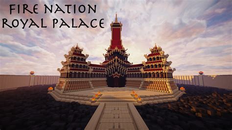 | Fire Nation Royal Palace - Avatar: The Last Airbender | Minecraft Map
