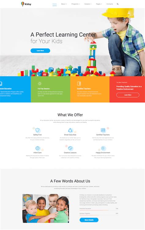 13 Best School Website Templates 2024 | BeginDot