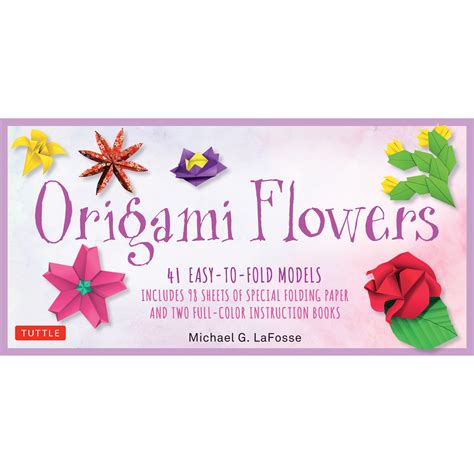 Origami Flowers Kit (9780804847049) - Tuttle Publishing