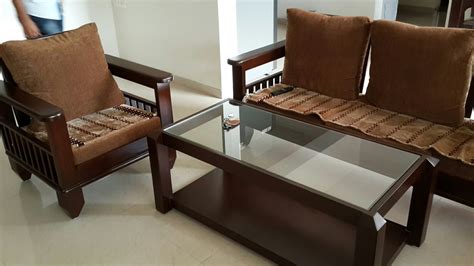 Standard Teak Wood Sofa Set, Rs 28000 /set Good Luck Furniture | ID: 14260251191