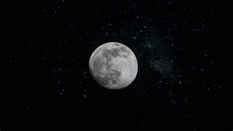 Download wallpaper 3840x2160 moon, stars, starry sky, night, space 4k ...