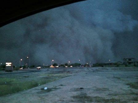 Check out this footage of yesterday's weird Phoenix dust storm