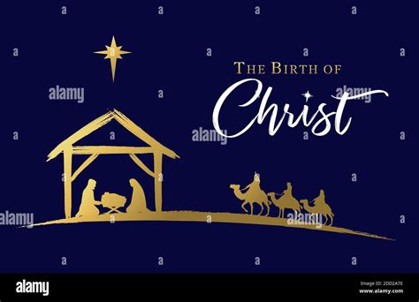 Jesus birth Stock Vector Images - Alamy